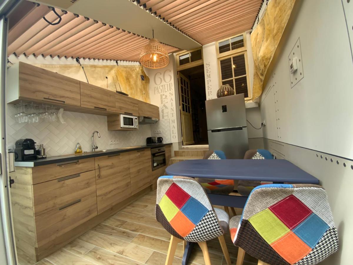 Maison Bord De Mer « Le Bateau Ivre » Σεν Μαλό Εξωτερικό φωτογραφία